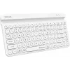 Клавиатура A4Tech FBK30 белый USB беспроводная BT/Radio slim Multimedia (FBK30 WHITE)