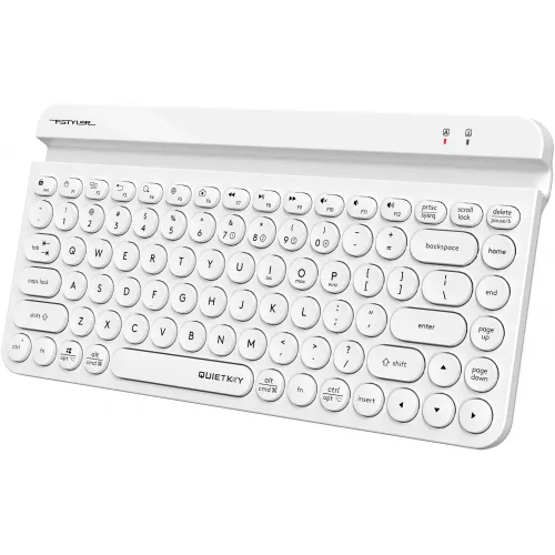 Клавиатура A4Tech FBK30 белый USB беспроводная BT/Radio slim Multimedia (FBK30 WHITE)