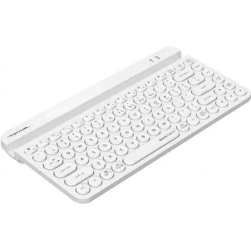Клавиатура A4Tech FBK30 белый USB беспроводная BT/Radio slim Multimedia (FBK30 WHITE)