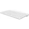 Клавиатура A4Tech FBK30 белый USB беспроводная BT/Radio slim Multimedia (FBK30 WHITE)