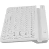 Клавиатура A4Tech FBK30 белый USB беспроводная BT/Radio slim Multimedia (FBK30 WHITE)