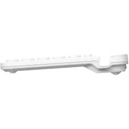 Клавиатура A4Tech FBK30 белый USB беспроводная BT/Radio slim Multimedia (FBK30 WHITE)