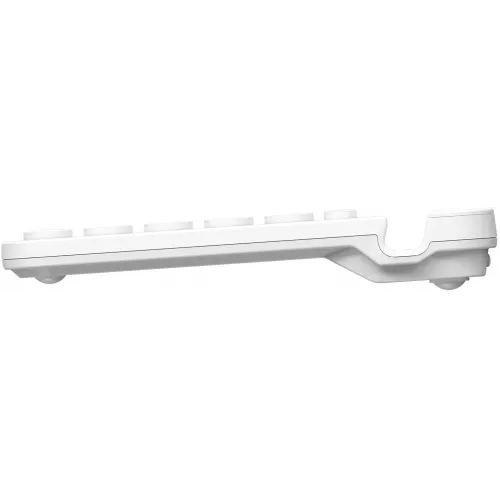 Клавиатура A4Tech FBK30 белый USB беспроводная BT/Radio slim Multimedia (FBK30 WHITE)