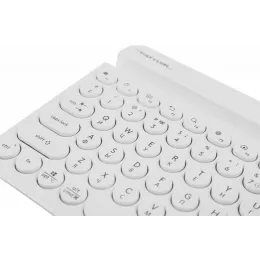 Клавиатура A4Tech FBK30 белый USB беспроводная BT/Radio slim Multimedia (FBK30 WHITE)