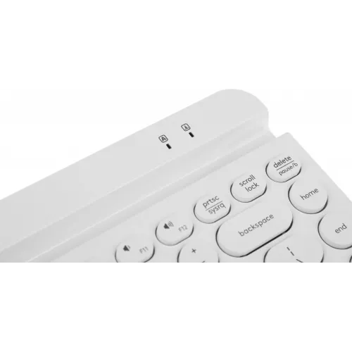 Клавиатура A4Tech FBK30 белый USB беспроводная BT/Radio slim Multimedia (FBK30 WHITE)