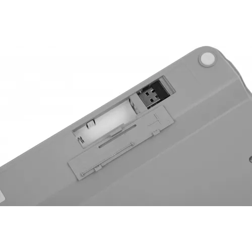 Клавиатура A4Tech FBK30 белый USB беспроводная BT/Radio slim Multimedia (FBK30 WHITE)