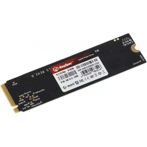 Накопитель SSD Kingspec PCIe 3.0 x4 512GB NE-512 M.2 2280