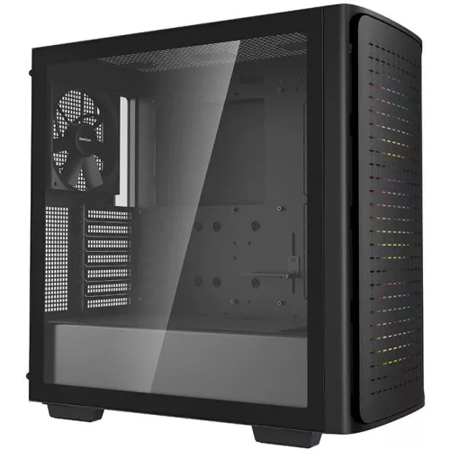 Корпус Deepcool CK560 черный без БП ATX 3x120mm 4x140mm 2xUSB3.0 audio bott PSU