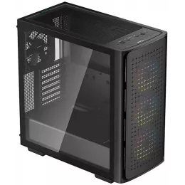 Корпус Deepcool CK560 черный без БП ATX 3x120mm 4x140mm 2xUSB3.0 audio bott PSU