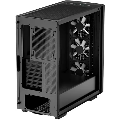 Корпус Deepcool CK560 черный без БП ATX 3x120mm 4x140mm 2xUSB3.0 audio bott PSU