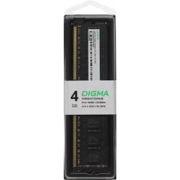 Память DDR3 4GB 1333MHz Digma DGMAD31333004D RTL PC3-10600 CL9 DIMM 240-pin 1.35В dual rank Ret