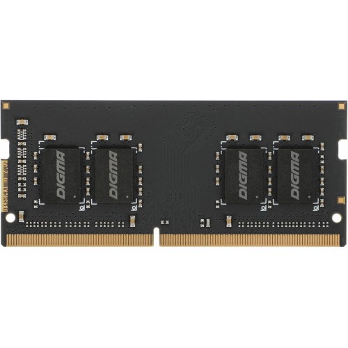 Память DDR4 4Gb 2666MHz Digma DGMAS42666004S RTL PC4-21300 CL19 SO-DIMM 260-pin 1.2В single rank Ret