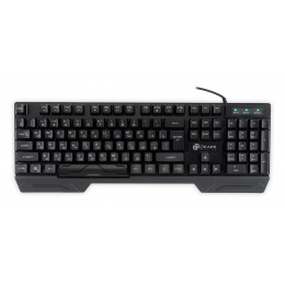 Клавиатура Оклик 709G черный USB for gamer LED (1788144) кабель 1.8м