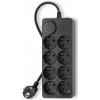 Сетевой фильтр Ippon BK-8-EU-5-16-B 5м (8 розеток) черный (коробка)