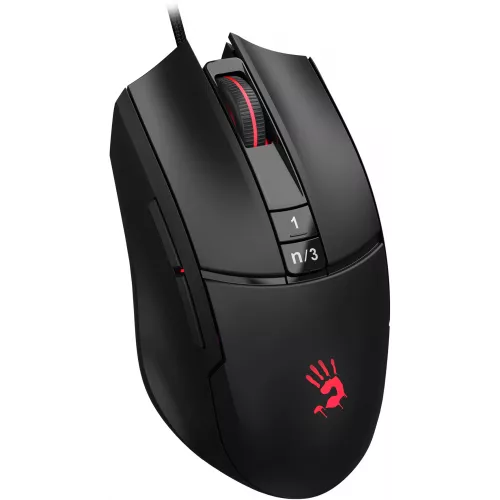 Мышь A4Tech Bloody L65 Max черный оптическая 12000dpi USB 6but (L65 MAX/STONE BLACK)