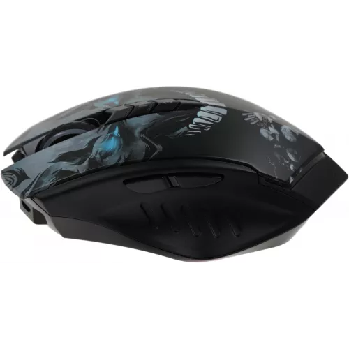 Мышь A4Tech Bloody R80 Plus Skull черный/рисунок оптическая 5000dpi беспров. USB 7but (R80 PLUS (SKULL))