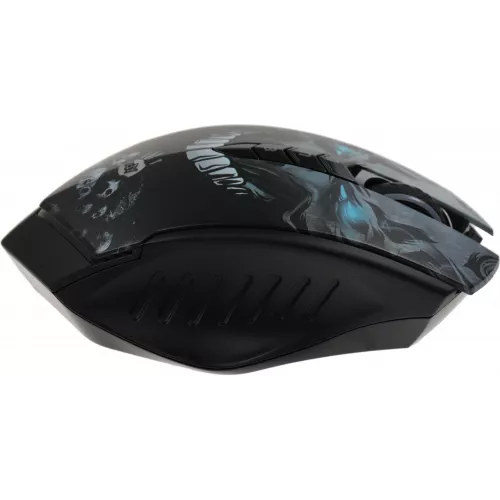 Мышь A4Tech Bloody R80 Plus Skull черный/рисунок оптическая 5000dpi беспров. USB 7but (R80 PLUS (SKULL))