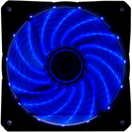 Вентилятор для корпуса Digma DFAN-LED-BLUE RGB 120х120x25 черный 3-pin 4-pin (Molex) 23дБ Ret