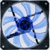 Вентилятор для корпуса Digma DFAN-LED-BLUE RGB 120х120x25 черный 3-pin 4-pin (Molex) 23дБ Ret