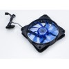 Вентилятор для корпуса Digma DFAN-LED-BLUE RGB 120х120x25 черный 3-pin 4-pin (Molex) 23дБ Ret