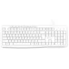 Клавиатура Оклик 305M белый USB Multimedia (1875227) кабель 1.5м