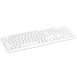 Клавиатура Оклик 305M белый USB Multimedia (1875227) кабель 1.5м