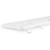 Клавиатура Оклик 305M белый USB Multimedia (1875227) кабель 1.5м