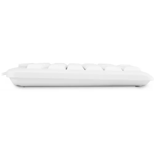 Клавиатура Оклик 305M белый USB Multimedia (1875227) кабель 1.5м