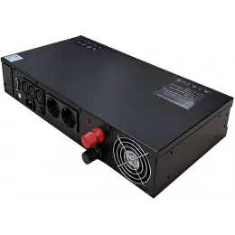 Источник бесперебойного питания Powercom Infinity INF-1500AP RM (3U) 1050Вт 1500ВА черный без батареи