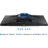 Монитор Samsung 27" Odyssey G4 S27BG400EI черный IPS LED 16:9 HDMI полуматовая HAS Piv 400cd 178гр/178гр 1920x1080 240Hz G-Sync FreeSync Premium DP FHD 5.3кг