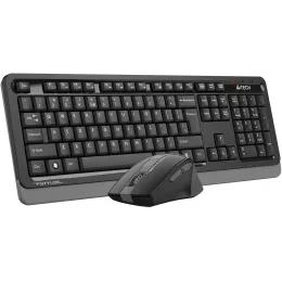 Клавиатура + мышь A4Tech Fstyler FG1035 клав:черный/серый мышь:черный/серый USB беспроводная Multimedia (FG1035 GREY)