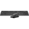 Клавиатура + мышь A4Tech Fstyler FG1035 клав:черный/серый мышь:черный/серый USB беспроводная Multimedia (FG1035 GREY)