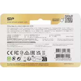 Накопитель SSD Silicon Power PCIe 4.0 x4 1TB SP01KGBP44XS7005 XS70 M.2 2280