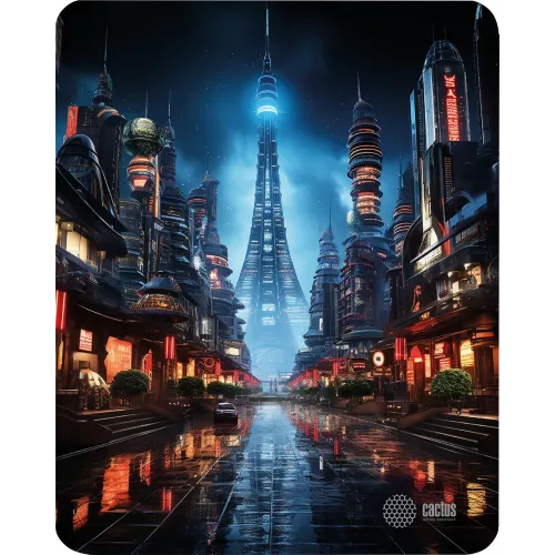 Коврик для мыши Cactus City рисунок 300x250x3мм (CS-MP-D05M)