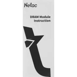 Память DDR4 8GB 3600MHz Netac NTSDD4P36SP-08B Shadow RTL Gaming PC4-28800 CL18 DIMM 288-pin 1.35В Intel с радиатором Ret