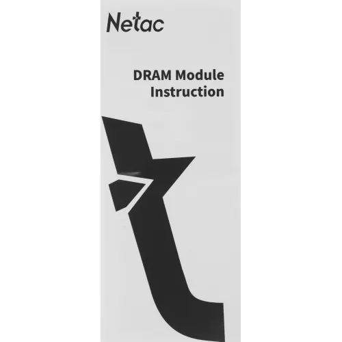 Память DDR4 8GB 3600MHz Netac NTSDD4P36SP-08B Shadow RTL Gaming PC4-28800 CL18 DIMM 288-pin 1.35В Intel с радиатором Ret