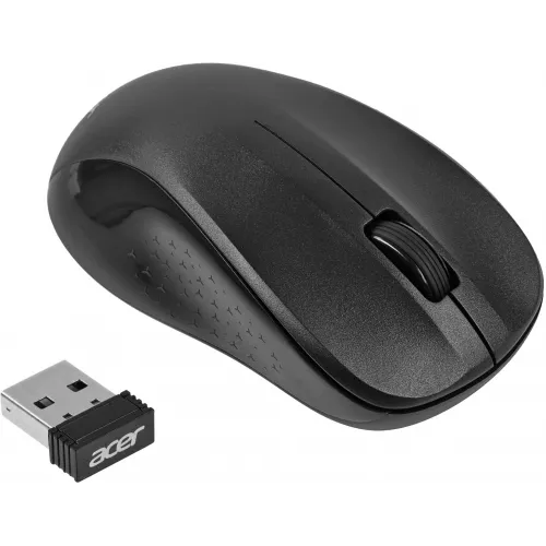 Мышь Acer OMR302 черный оптическая 1200dpi беспров. USB 3but (ZL.MCECC.01X)