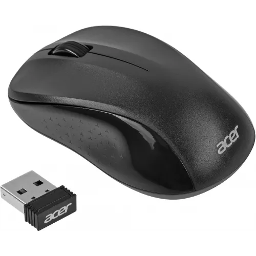 Мышь Acer OMR302 черный оптическая 1200dpi беспров. USB 3but (ZL.MCECC.01X)