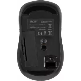 Мышь Acer OMR302 черный оптическая 1200dpi беспров. USB 3but (ZL.MCECC.01X)