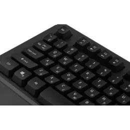 Клавиатура Acer OKW300 черный USB for gamer LED (ZL.KBDCC.019) кабель 1.8м