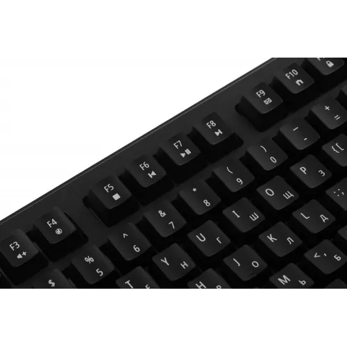 Клавиатура Acer OKW300 черный USB for gamer LED (ZL.KBDCC.019) кабель 1.8м