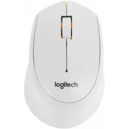Мышь Logitech M330 Silent Plus белый оптическая 1000dpi silent беспров. USB 2but (910-004926)