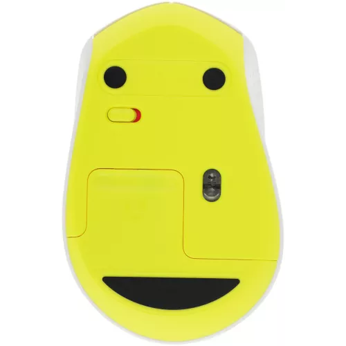 Мышь Logitech M330 Silent Plus белый оптическая 1000dpi silent беспров. USB 2but (910-004926)
