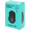 Мышь Logitech M330 Silent Plus белый оптическая 1000dpi silent беспров. USB 2but (910-004926)