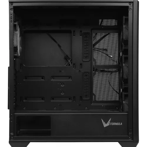 Корпус Formula Air Power G5 Plus черный без БП ATX 2xUSB2.0 audio bott PSU