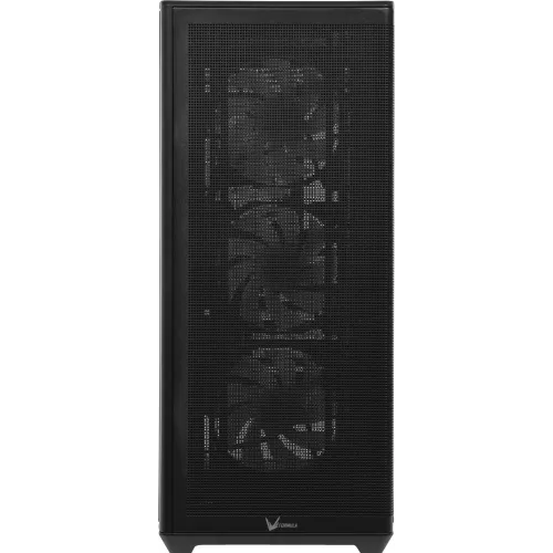 Корпус Formula Air Power G5 Plus черный без БП ATX 2xUSB2.0 audio bott PSU