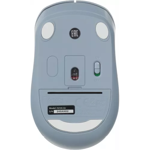 Клавиатура + мышь A4Tech Fstyler FG3200 Air клав:синий мышь:синий USB беспроводная slim Multimedia