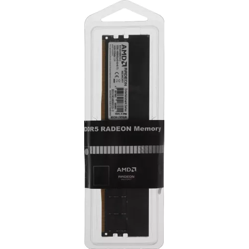 Память DDR5 16GB 4800MHz AMD R5516G4800U1S-U Radeon R5 RTL PC4-38400 CL40 DIMM 288-pin 1.1В Ret