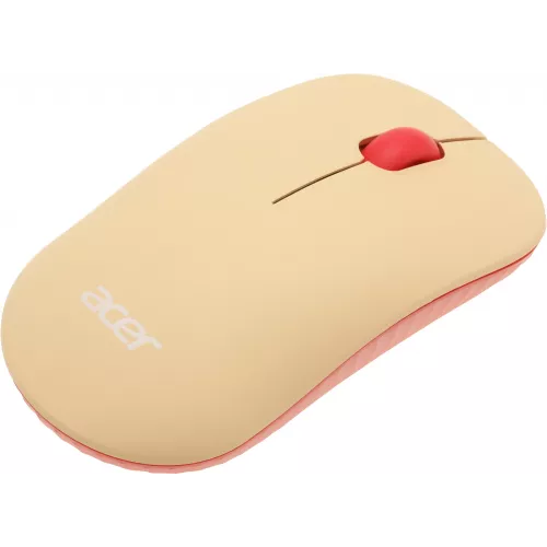 Клавиатура + мышь Acer OCC205 клав:розовый/бежевый мышь:розовый/бежевый USB беспроводная slim Multimedia (ZL.ACCEE.00F)