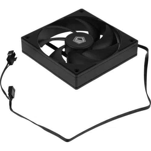 Вентилятор для корпуса ID-Cooling AF-125-K 120х120x25 черный 4-pin 30дБ Ret